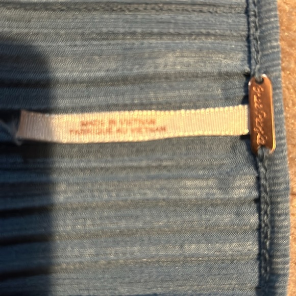 FREE PEOPLE RUFFLED DRESS EUC - Picture 9 of 12